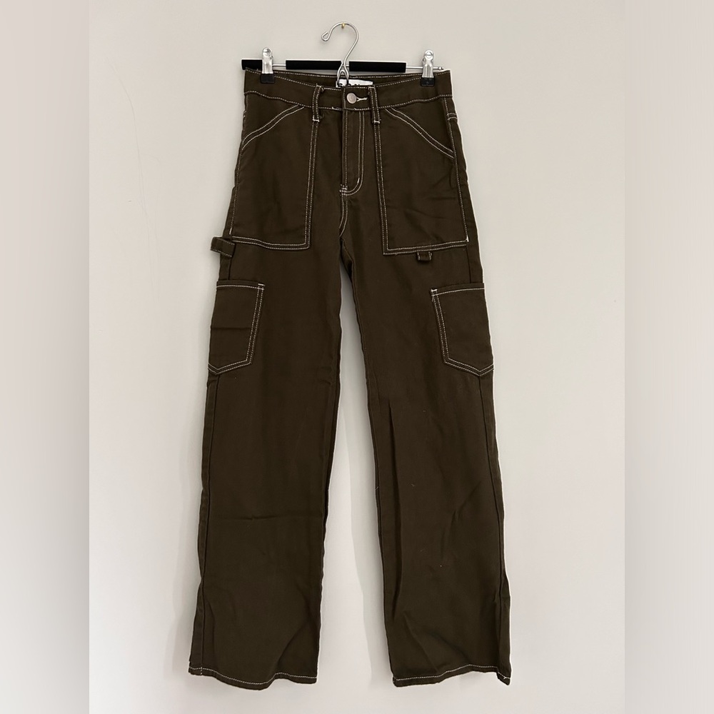 Cargo/Utility/Carpenter Style Straight-Cut Pants